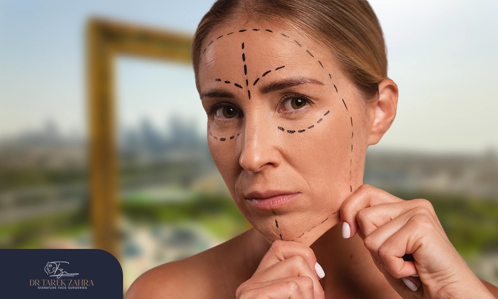 شد-الوجه-بالمنظار-في-دبي